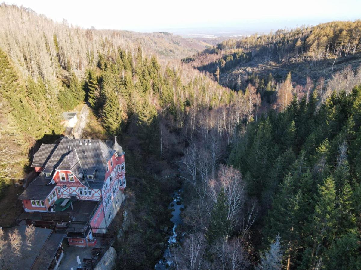 Waldgasthaus & Berghotel Steinerne Renne Wernigerode Exteriör bild