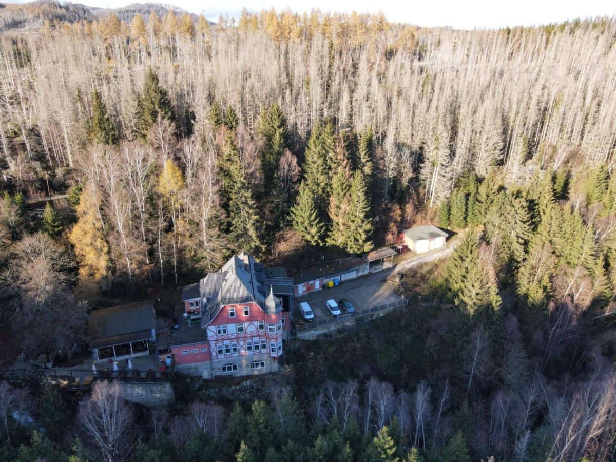 Waldgasthaus & Berghotel Steinerne Renne Wernigerode Exteriör bild