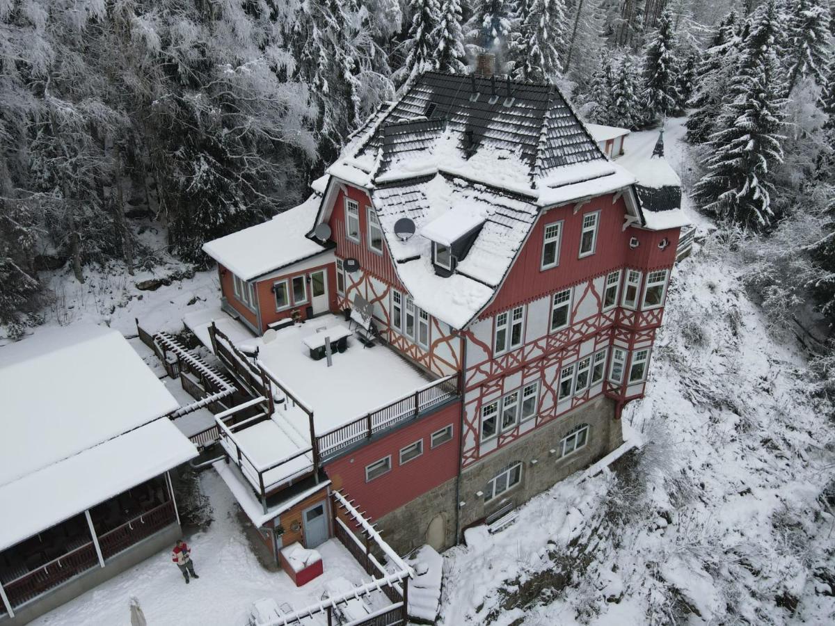 Waldgasthaus & Berghotel Steinerne Renne Wernigerode Exteriör bild