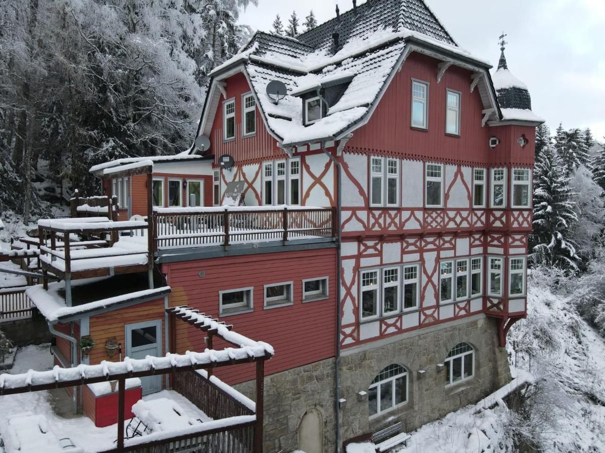Waldgasthaus & Berghotel Steinerne Renne Wernigerode Exteriör bild