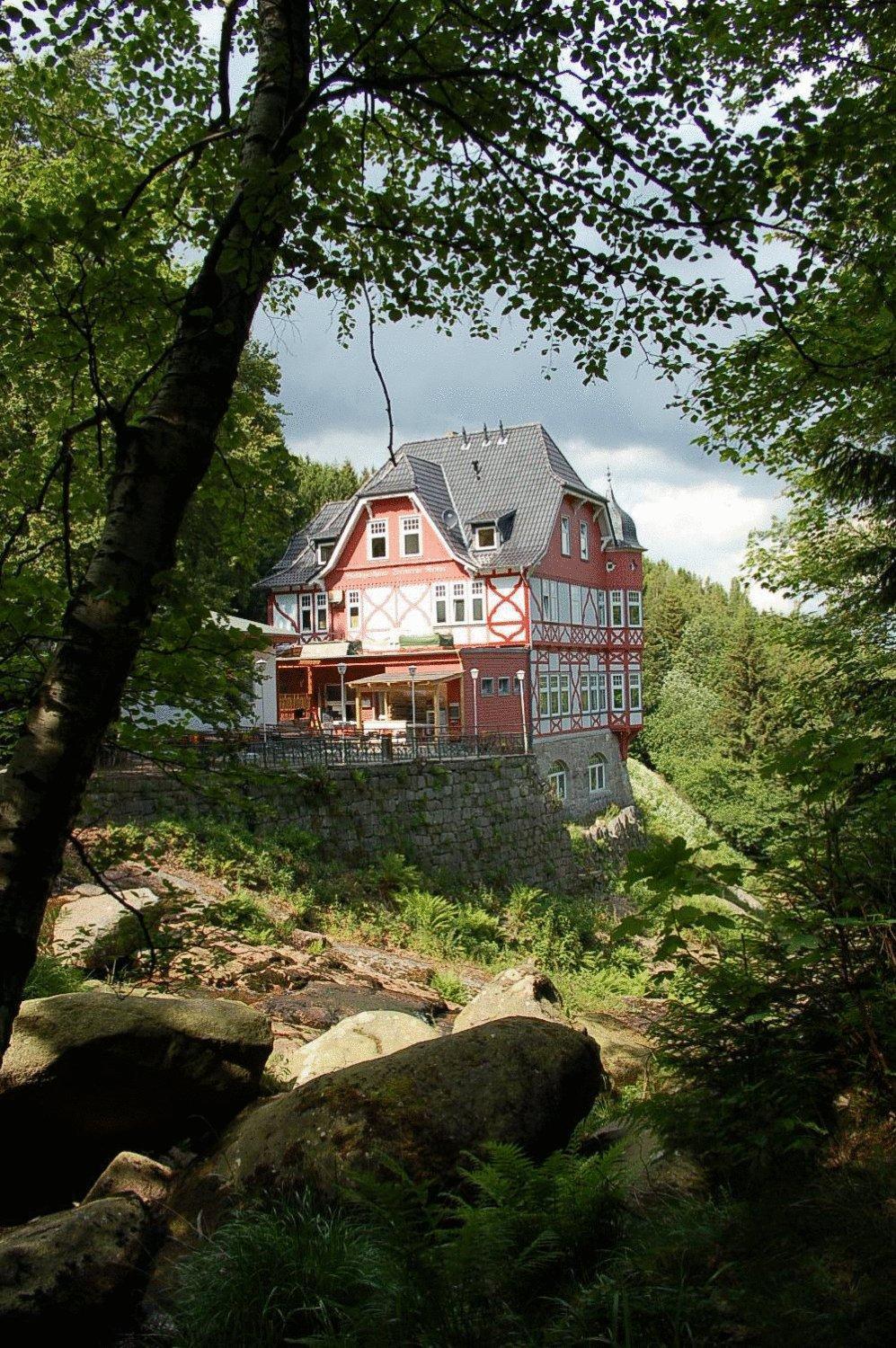 Waldgasthaus & Berghotel Steinerne Renne Wernigerode Exteriör bild